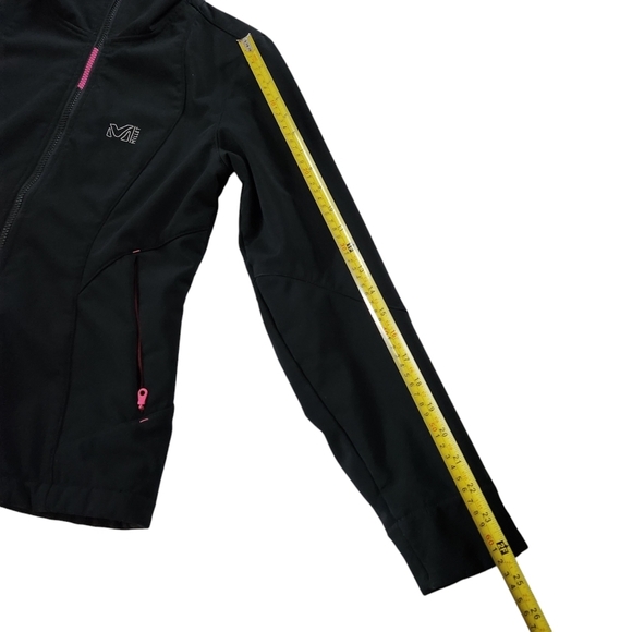 MILLET Element Shield Womens Black Fleece Lined Jacket Size M outdoor hiking - Picture 15 of 16